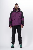 Купить Горнолыжная куртка MTFORCE мужская фиолетового цвета 2302F, фото 8