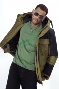 Купить Горнолыжная куртка MTFORCE мужская цвета хаки 2302Kh, фото 13