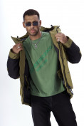 Купить Горнолыжная куртка MTFORCE мужская цвета хаки 2302Kh, фото 14