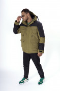 Купить Горнолыжная куртка MTFORCE мужская цвета хаки 2302Kh, фото 17