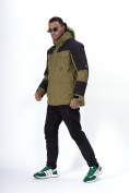Купить Горнолыжная куртка MTFORCE мужская цвета хаки 2302Kh, фото 2