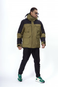 Купить Горнолыжная куртка MTFORCE мужская цвета хаки 2302Kh, фото 3