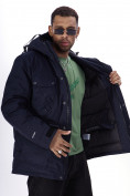 Купить Горнолыжная куртка MTFORCE мужская темно-синего цвета 2302TS, фото 20