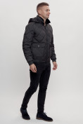 Купить Куртка классическая стеганная мужская черного цвета 2303Ch, фото 6