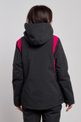 Купить Горнолыжная куртка женская зимняя черного цвета 2305Ch, фото 4