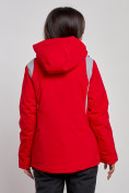 Купить Горнолыжная куртка женская зимняя красного цвета 2305Kr, фото 4