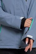 Купить Горнолыжная куртка женская зимняя серого цвета 2305Sr, фото 5