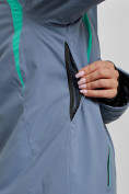 Купить Горнолыжная куртка женская зимняя серого цвета 2305Sr, фото 6