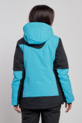 Купить Горнолыжная куртка женская зимняя голубого цвета 2306Gl, фото 4