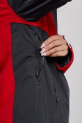 Купить Горнолыжная куртка женская зимняя красного цвета 2306Kr, фото 6
