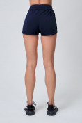 Купить Спортивные женские шорты темно-синего цвета 212308TS, фото 10