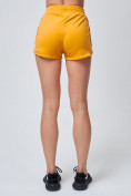 Купить Спортивные женские шорты желтого цвета 212308J, фото 9