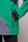 Купить Горнолыжная куртка женская зимняя большого размера черного цвета 2308Ch, фото 4