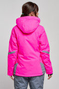 Купить Горнолыжная куртка женская зимняя розового цвета 2316R, фото 7