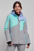 Купить Горнолыжная куртка женская зимняя фиолетового цвета 2319F