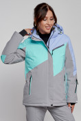 Купить Горнолыжная куртка женская зимняя фиолетового цвета 2319F, фото 4