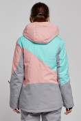 Купить Горнолыжная куртка женская зимняя розового цвета 2319R, фото 6