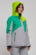 Купить Горнолыжная куртка женская зимняя салатового цвета 2319Sl, фото 5
