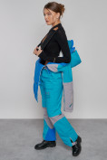 Купить Горнолыжный комбинезон женский зимний синего цвета 2320S, фото 18