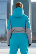 Купить Горнолыжный комбинезон женский зимний синего цвета 2320S, фото 5