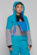 Купить Горнолыжный комбинезон женский зимний синего цвета 2320S, фото 7
