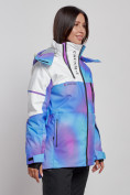 Купить Горнолыжная куртка женская зимняя фиолетового цвета 2321F, фото 3