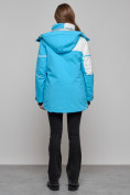 Купить Горнолыжная куртка женская зимняя голубого цвета 2321Gl, фото 16