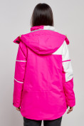 Купить Горнолыжная куртка женская зимняя розового цвета 2321R, фото 4