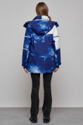 Купить Горнолыжная куртка женская зимняя синего цвета 2321S, фото 16