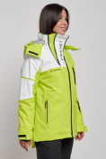 Купить Горнолыжная куртка женская зимняя салатового цвета 2321Sl, фото 3