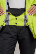 Купить Горнолыжная куртка женская зимняя салатового цвета 2321Sl, фото 7