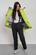 Купить Горнолыжная куртка женская зимняя салатового цвета 2321Sl, фото 9