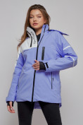 Купить Горнолыжная куртка женская зимняя сиреневого цвета 2321Sn, фото 2