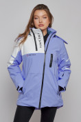 Купить Горнолыжная куртка женская зимняя сиреневого цвета 2321Sn, фото 3