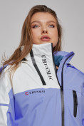 Купить Горнолыжная куртка женская зимняя сиреневого цвета 2321Sn, фото 6