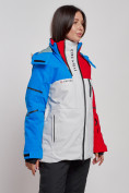 Купить Горнолыжная куртка женская зимняя красного цвета 2322Kr, фото 3