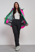 Купить Горнолыжная куртка женская зимняя розового цвета 2322R, фото 10