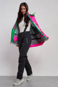 Купить Горнолыжная куртка женская зимняя розового цвета 2322R, фото 11