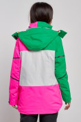 Купить Горнолыжная куртка женская зимняя розового цвета 2322R, фото 4