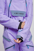 Купить Горнолыжный комбинезон женский зимний фиолетового цвета 2323F, фото 14