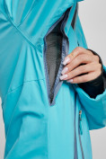 Купить Горнолыжный комбинезон женский зимний голубого цвета 2323Gl, фото 17
