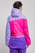 Купить Горнолыжный комбинезон женский зимний фиолетового цвета 2327F, фото 11