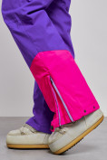 Купить Горнолыжный комбинезон женский зимний фиолетового цвета 2327F, фото 18
