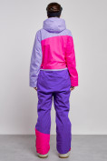 Купить Горнолыжный комбинезон женский зимний фиолетового цвета 2327F, фото 4