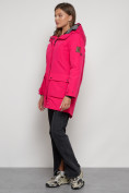 Купить Парка женская зимняя MTFORCE c капюшоном розового цвета 2329R, фото 2