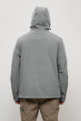 Купить Куртка спортивная MTFORCE мужская с капюшоном серого цвета 2332Sr, фото 9