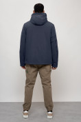 Купить Куртка спортивная MTFORCE мужская с капюшоном темно-синего цвета 2332TS, фото 13