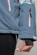 Купить Горнолыжная куртка женская зимняя розового цвета 2337R, фото 7