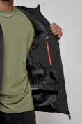 Купить Куртка мужская зимняя горнолыжная черного цвета 2356Ch, фото 17