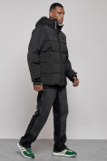 Купить Куртка мужская зимняя горнолыжная черного цвета 2356Ch, фото 3